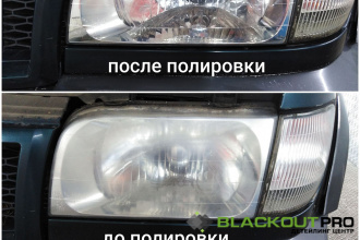 Тонирование фар и фонарей